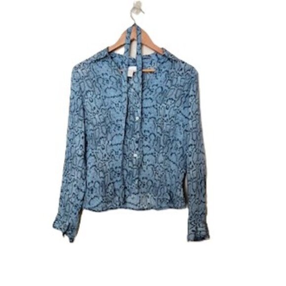 Vintage Victoria Soie Silk Blouse - Picture 1 of 6